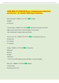 COPE HEALTH SCHOLAR Exam &vert; Comprehensive Questions  and Answers &vert; A&plus; Graded &vert; With Expert Solutions
