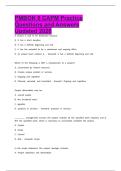 PMBOK 6 CAPM Practice Questions and Answers Updated 2026