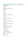 Medsurg 2 exam 2questions and answers Graded A&plus;  latest updates 