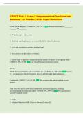 CPSGT Part&period;1 Exam &vert; Comprehensive Questions and  Answers &vert; A&plus; Graded &vert; With Expert Solutions
