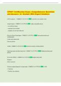 CPSGT Certification Exam &vert; Comprehensive Questions  and Answers &vert; A&plus; Graded &vert; With Expert Solutions