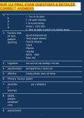 NUR 112 FINAL EXAM QUESTIONS & DETAILED CORRECT ANSWERS