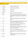 CSAMS Exam &vert; Comprehensive Questions and Answers &vert; A&plus; Graded &vert;  With Expert Solutions 