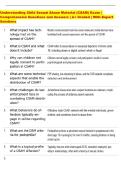 Understanding Child Sexual Abuse Material &lpar;CSAM&rpar; Exam &vert;  Comprehensive Questions and Answers &vert; A&plus; Graded &vert; With Expert  Solutions
