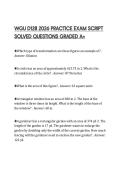 WGU D128 2026 PRACTICE EXAM SCRIPT  SOLVED QUESTIONS GRADED A&plus; 