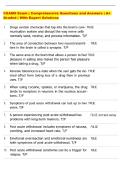CSAMS Exam &vert; Comprehensive Questions and Answers &vert; A&plus;  Graded &vert; With Expert Solutions 