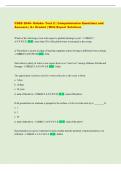 CSES 2040- Huluka- Test 2 &vert; Comprehensive Questions and  Answers &vert; A&plus; Graded &vert; With Expert Solutions