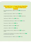 CSES 2040 Test 1 &vert; Comprehensive Questions  and Answers &vert; A&plus; Graded &vert; With Expert  Solutions