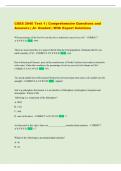 CSES 2040 Test 1 &vert; Comprehensive Questions and  Answers &vert; A&plus; Graded &vert; With Expert Solutions