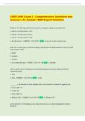 CSES 2040 Exam 2 &vert; Comprehensive Questions and  Answers &vert; A&plus; Graded &vert; With Expert Solutions