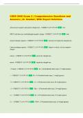 CSES 2040 Exam 3 &vert; Comprehensive Questions and  Answers &vert; A&plus; Graded &vert; With Expert Solutions 