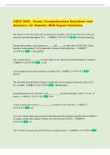 CSES 2040 - Exam &vert; Comprehensive Questions and  Answers &vert; A&plus; Graded &vert; With Expert Solution