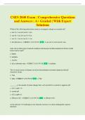 CSES 2040 Exam &vert; Comprehensive Questions  and Answers &vert; A&plus; Graded &vert; With Expert  Solutions 
