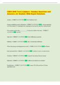 CSES 2040 Test 2 &lpar;Auburn - Huluka&rpar; Questions and  Answers &vert; A&plus; Graded &vert; With Expert Solutions
