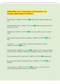 CSES 2040 Test 3 Questions and Answers &vert; A&plus;  Graded &vert; With Expert Solutions 