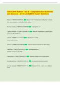 CSES 2040 Exam Package &vert; Comprehensive Questions and Answers &vert; 2026&sol;2027