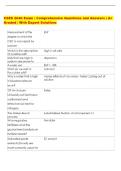 CSES 2040 Exam &vert; Comprehensive Questions and Answers &vert; A&plus;  Graded &vert; With Expert Solutions