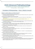 D115 Advanced Pathophysiology