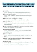 WGU D266 TASK 1-3 BUNDLE PRACTICE EXAMINATION 2026 QUESTIONS WITH ANSWERS GRADED A&plus;