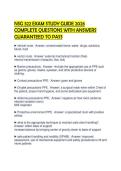 NSG 322 EXAM STUDY GUIDE 2026 COMPLETE QUESTIONS WITH ANSWERS GUARANTEED TO PASS