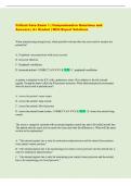 Critical Care Exam 1 &vert; Comprehensive Questions and  Answers &vert; A&plus; Graded &vert; With Expert Solutions