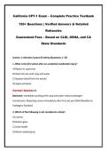 California CPT-1 Exam &ndash; Complete Practice Testbank 150&plus; Questions &vert; Verified Answers & Detailed Rationales Guaranteed Pass &ndash; Based on CLSI&comma; OSHA&comma; and CA State Standards