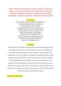 MSHA PART 46 NEW MINER TRAINING CERTIFICATION test  EXAM &ndash; ACTUAL EXAM PRACTICE QUESTIONS AND 100&percnt;  VERIFIED CORRECT ANSWERS &vert; COMPLETE EXAM PREP  TESTBANK &vert; GUARANTEED PASS &vert; INSTANT DOWNLOAD PDF