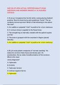 NUR 504 3P APEA ACTUAL CERTIFIED QUALITY EXAM  QUESTIONS AND ANSWERS GRADED A&plus; 26 ASSURED  SUCCESS