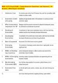 WGU D270 Exam Package &vert; Comprehensive Questions and Answers &vert; 2026&sol;2027
