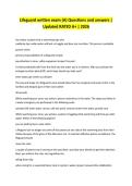 Lifeguard written exam &lpar;A&rpar; Questions and answers &vert; Updated RATED A&plus; &vert; 2026 