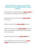 NTN FireTEAM Study Set Exam Newest 2026  Questions and Correct Detailed Answers Already  Graded A&plus; 