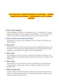 AZ 900 MICROSOFT AZURE FUNDAMENTALS EXAM READY - VERIFIED QUESTIONS AND ANSWERS - COMPREHENSIVE LATEST VERSION 2026&sol;2027
