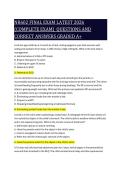NR602 FINAL EXAM LATEST 2026 &lpar;COMPLETE EXAM&rpar; QUESTIONS AND CORRECT ANSWERS GRADED A&plus;