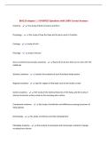 BIO210 chapter 1 &vert; UPDATED Questions with 100&percnt; Correct Answers