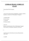 COMSAE PHASE 1 FORM 113   EXAM  QUESTIONS AND ANSWERS 2026