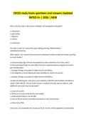CDCES study Exam quesons and answers Updated RATED A&plus; &vert; 2026 &vert; NEW