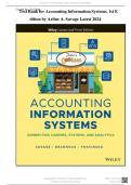 Test Bank for Accounting Information Systems 2nd Edition by Richardson &ndash; Complete Study Guide & Exam Prep Resource 2026