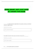 BIOLOGY 1001 LATOYA PAUL EXAM 1 CHAPTER 1 & 2 QUESTIONS AND CORRECT ANSWERS