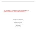WGU C216 TASK 2 - BUSINESS ANALYSIS REPORT FOR VELOX CARBON &vert; 2026 UPDATE &vert; WITH COMPLETE SOLUTION&period;