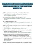 WGU D391 COMPREHENSIVE STUDY GUIDE 2026 FULL QUESTIONS AND SOLUTIONS GRADED A&plus;