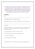 WGU D441 OA EXAM &sol; PHARMACOLOGY OBJECTIVE ASSESSMENT D441 WGU EXAM 2026&sol;2027 AND STUDY GUIDE COMPLETE ACCURATE EXAM ACTUAL QUESTIONS WITH WELL ELABORATED ANSWERS AND RATIONALES &lpar;100&percnt; CORRECT VERIFIED SOLUTIONS&rpar; LATEST UPDATED VERSION 2026 EDITION &vert;GUARANT