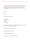 BUS-A200 Practice Exam 1B &vert; UPDATED Questions with 100&percnt; Correct Answers