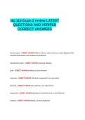 NU 110 Exam 2 review LATEST QUESTIONS AND VERIFED CORRECT ANSWERS&period;