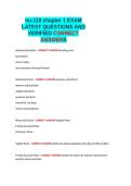 nu-110 chapter 1 EXAM LATEST QUESTIONS AND VERIFIED CORRECT ANSWERS&period;