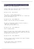 NNP Boards Questions and Answers