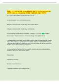 FHEA STUDY GUIDE &vert; COMPREHENSIVE QUESTIONS AND  ANSWERS &vert; A&plus; GRADED &vert; WITH EXPERT SOLUTIONS