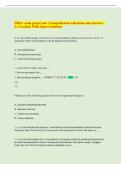 FHEA exam prep Exam &vert; Comprehensive Questions and Answers &vert;  A&plus; Graded &vert; With Expert Solutions