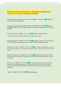 Fhea FNP review &lpar;15-21&rpar; Exam &vert; Comprehensive Questions and  Answers &vert; A&plus; Graded &vert; With Expert Solutions