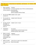 FHEA FNP Exam &vert; Comprehensive Questions and Answers &vert; A&plus; Graded &vert; With  Expert Solution