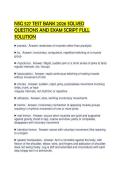 NSG 527 TEST BANK 2026 SOLVED QUESTIONS AND EXAM SCRIPT FULL SOLUTION